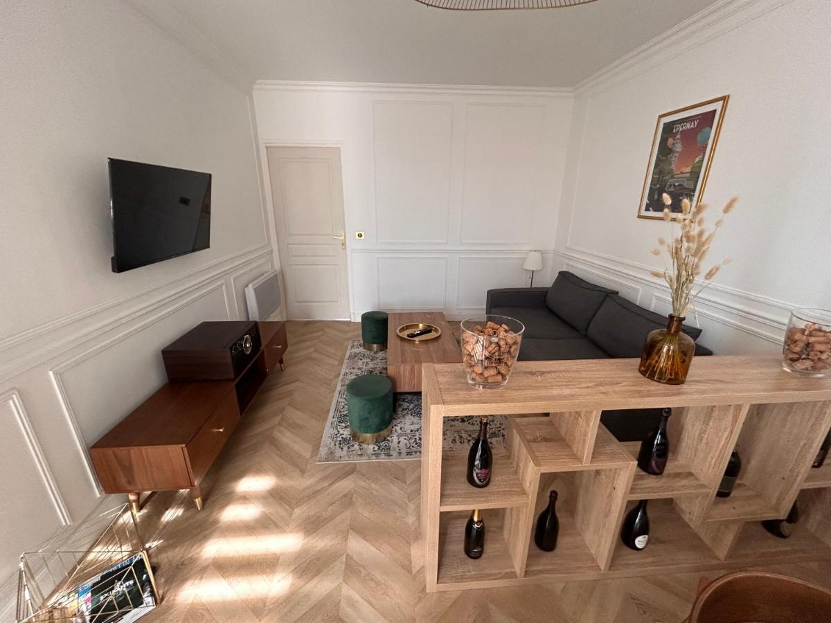 Apartmán Bulle De Champagne : Petit Cocon En Plein Centre Épernay Exteriér fotografie