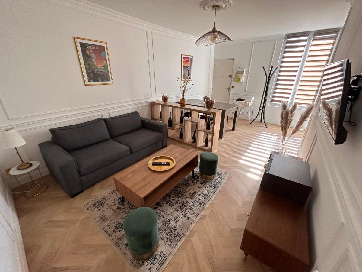 Apartmán Bulle De Champagne : Petit Cocon En Plein Centre Épernay Exteriér fotografie
